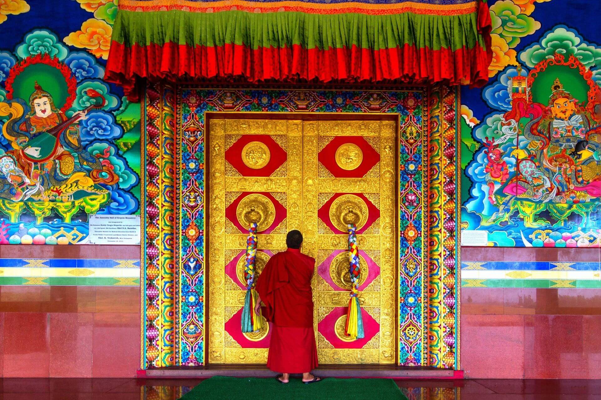 Places to Visit Tibetan Monastery/Golden Temple, Coorg