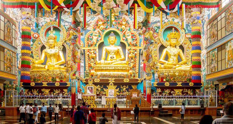 Tibetan Monastery Coorg / Golden Temple (Entry Fee, Timings, Entry Ticket  Cost, Price, Map & Distance) - Coorg Tourism 2021